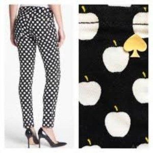 Kate Spade Broome Street Apple prt Ankle Jeans 24